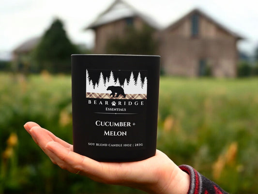 Cucumber + Melon 10 oz. Candle