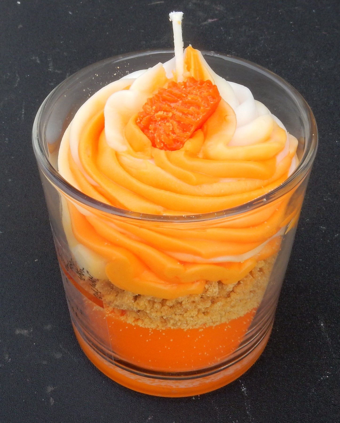 Orange Creamsicle Deluxe Dessert Candle