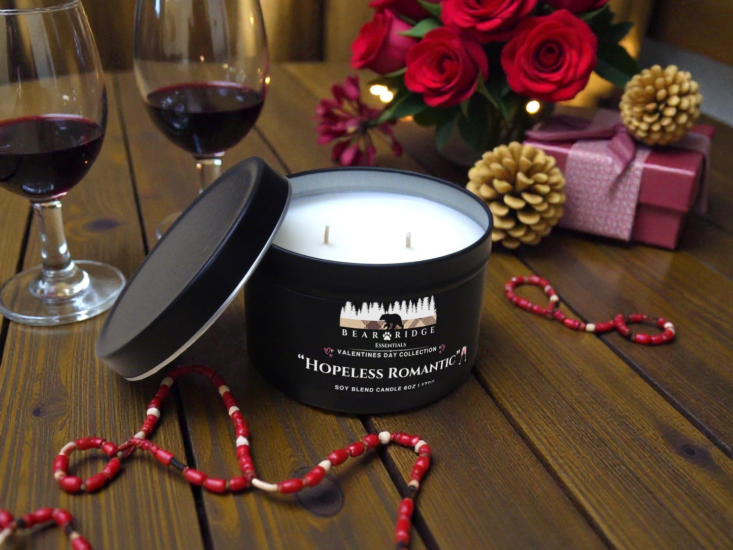 "Hopeless Romantic" 6 oz. Candle