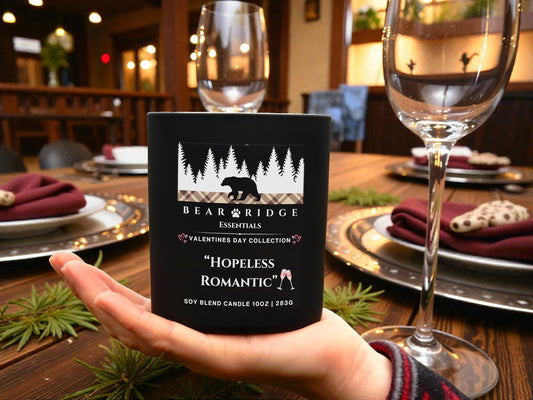 "Hopeless Romantic"  10 oz Soy Candle