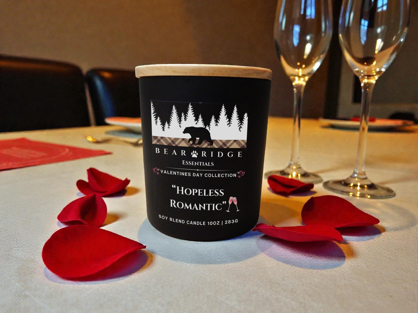"Hopeless Romantic"  10 oz Soy Candle