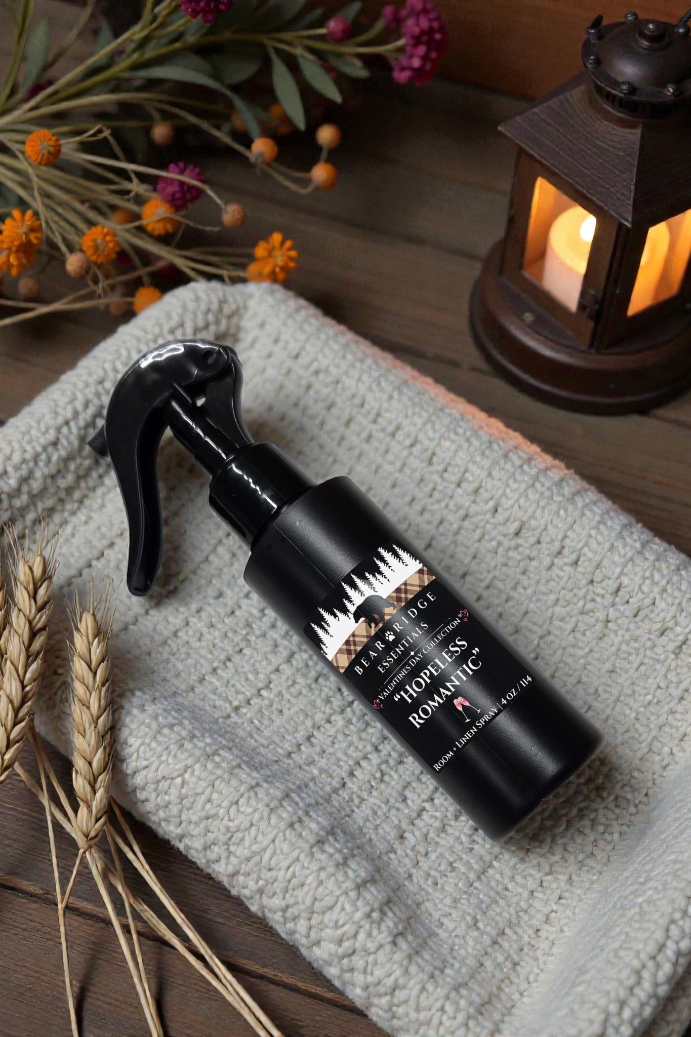 "Hopeless Romantic"  Room + Linen Spray-4 FL OZ