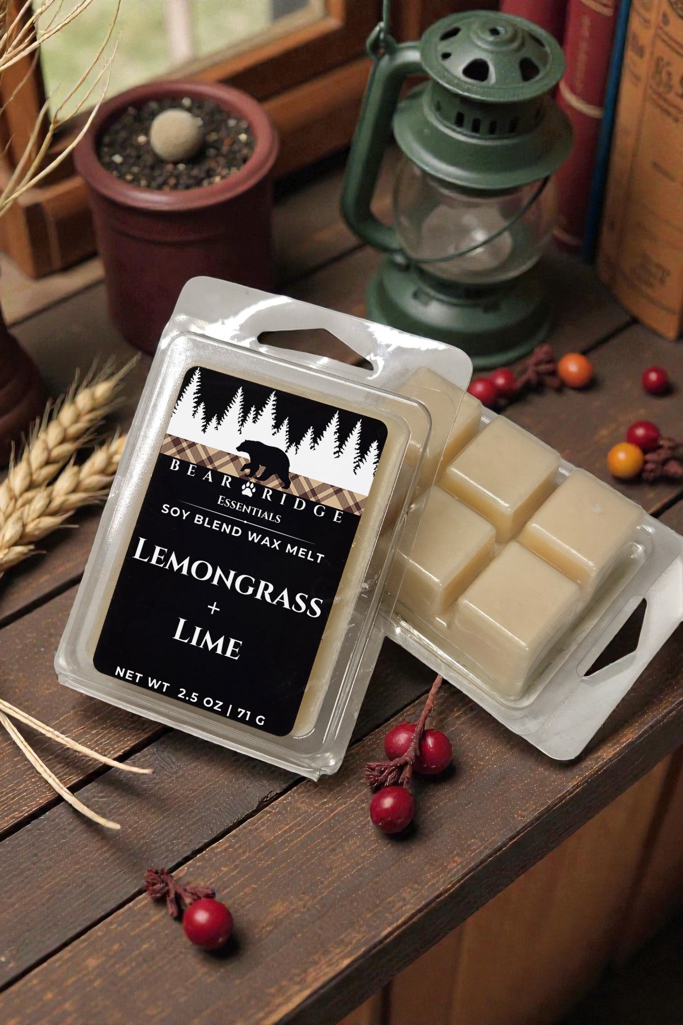 Lemongrass + Lime Wax Melt