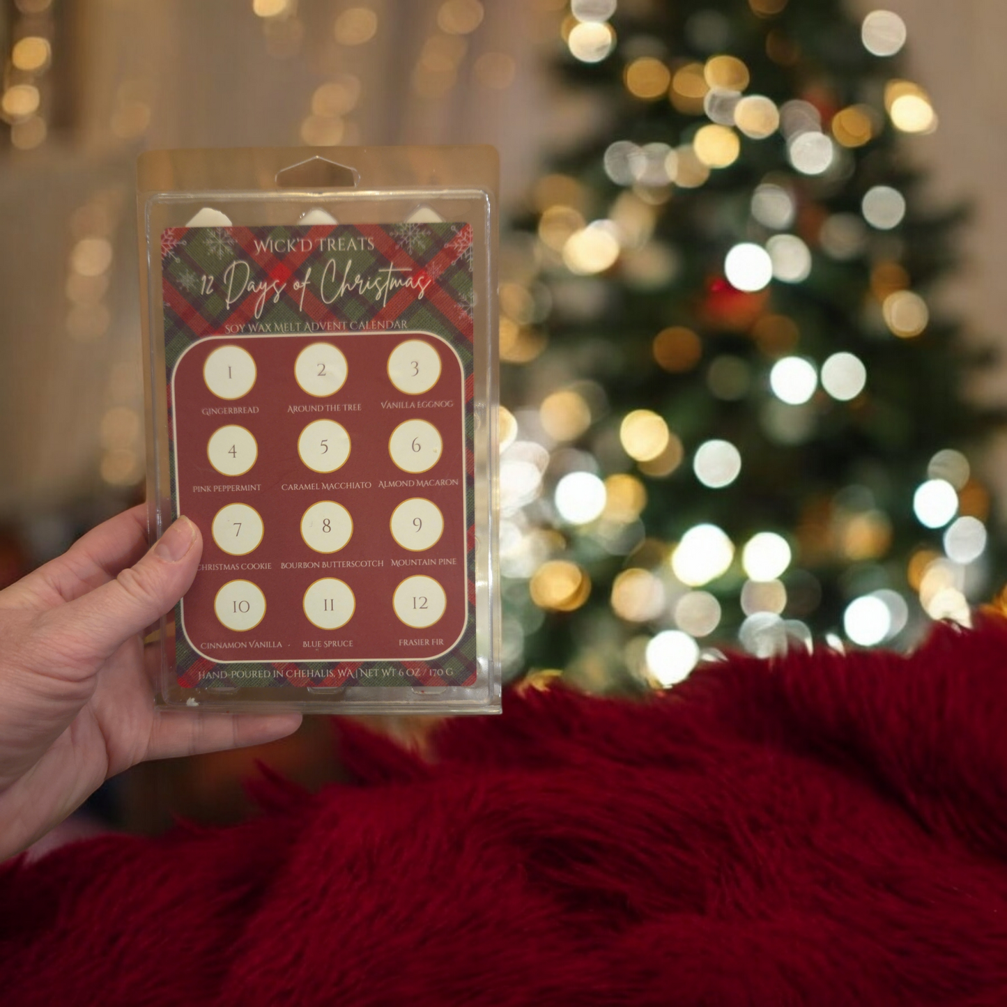 CLEARANCE : Advent Calendar Wax Melts