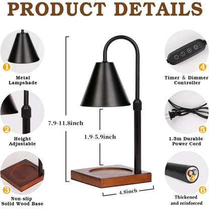 Candle Warming Lamp Bundle- Buy 1 Lamp Get 1 Signature Deluxe Candle 30% OFF