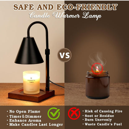 Candle Warming Lamp Bundle- Buy 1 Lamp Get 1 Signature Deluxe Candle 30% OFF