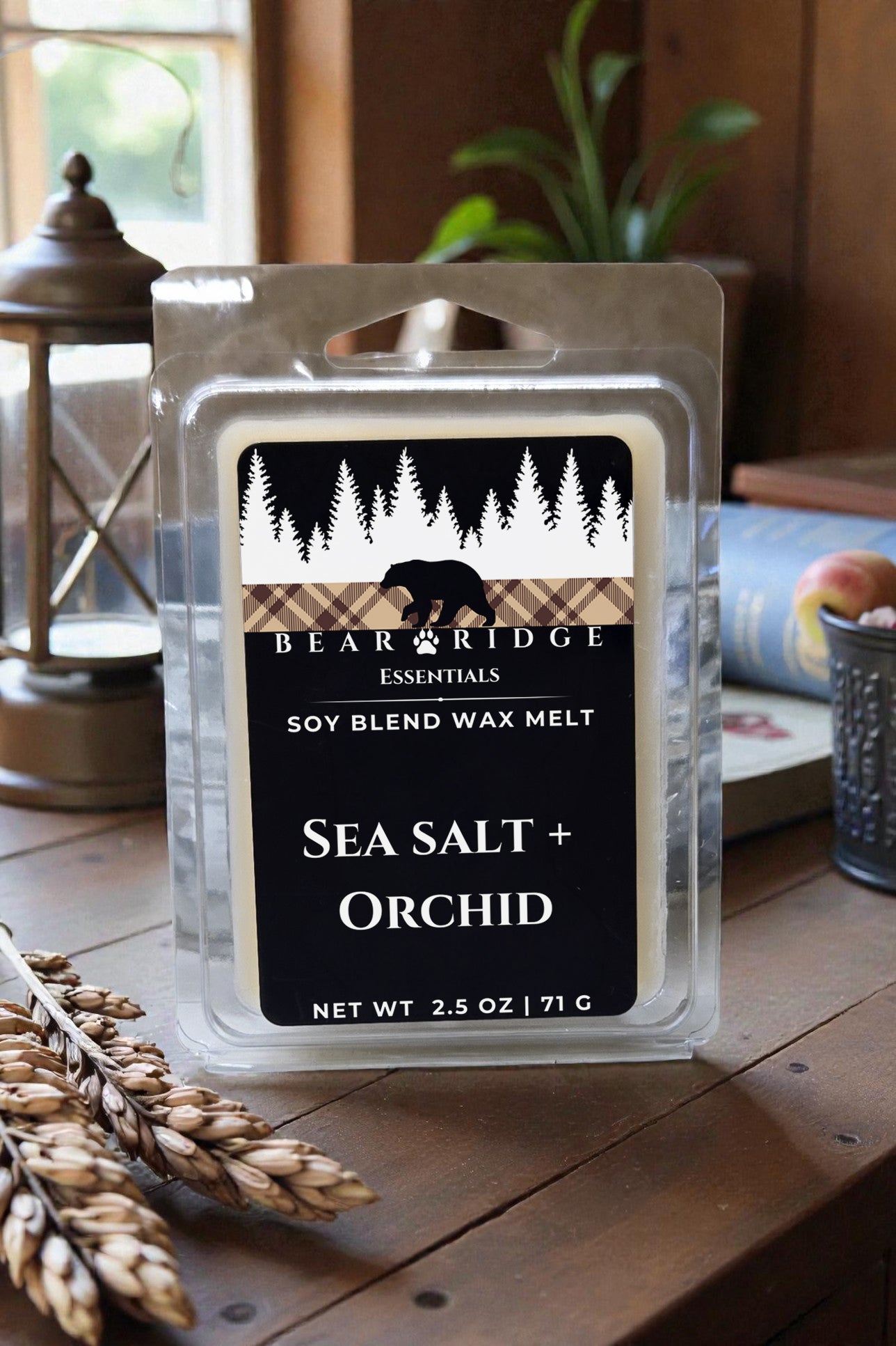 Sea Salt + Orchid Wax Melt