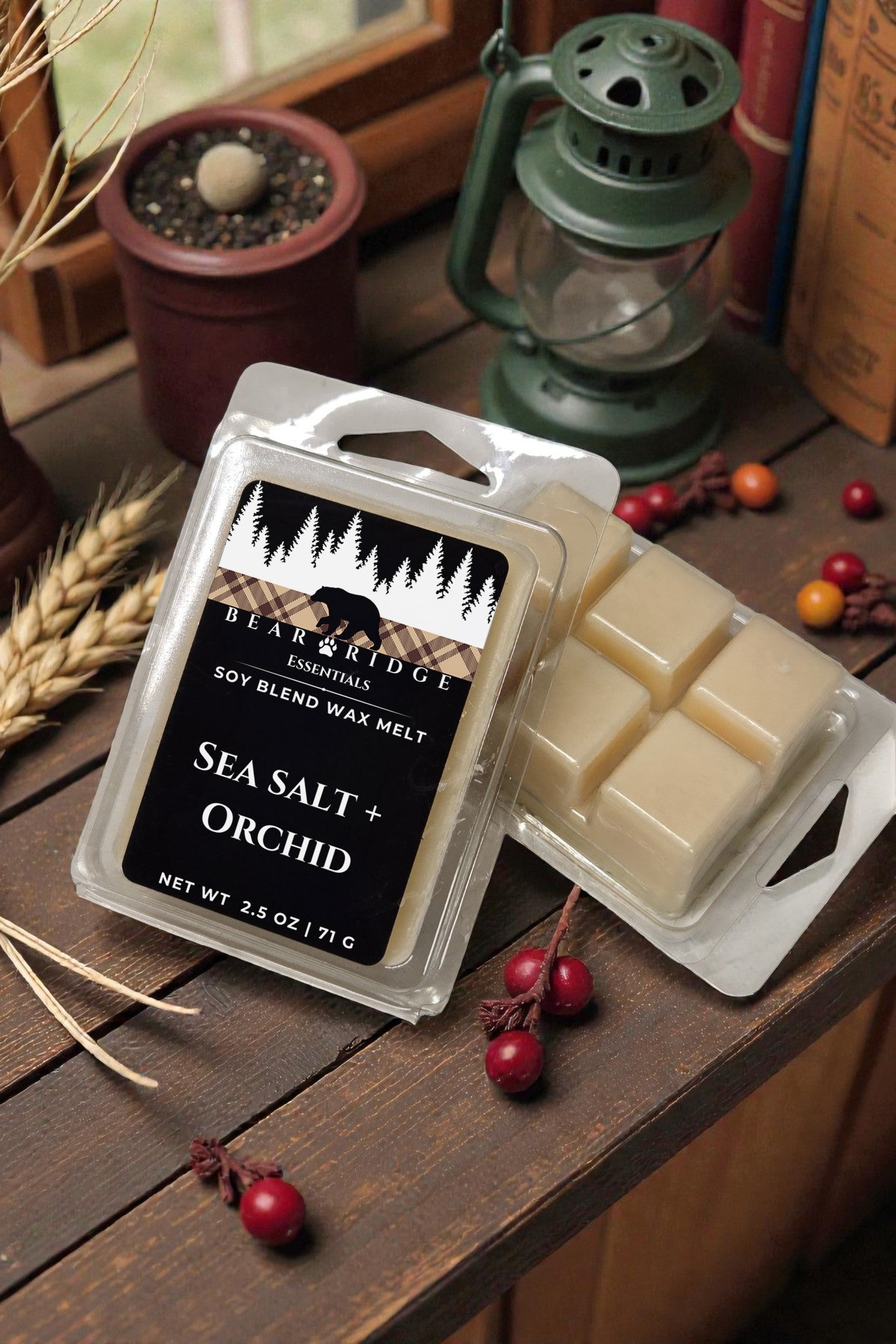 Sea Salt + Orchid Wax Melt