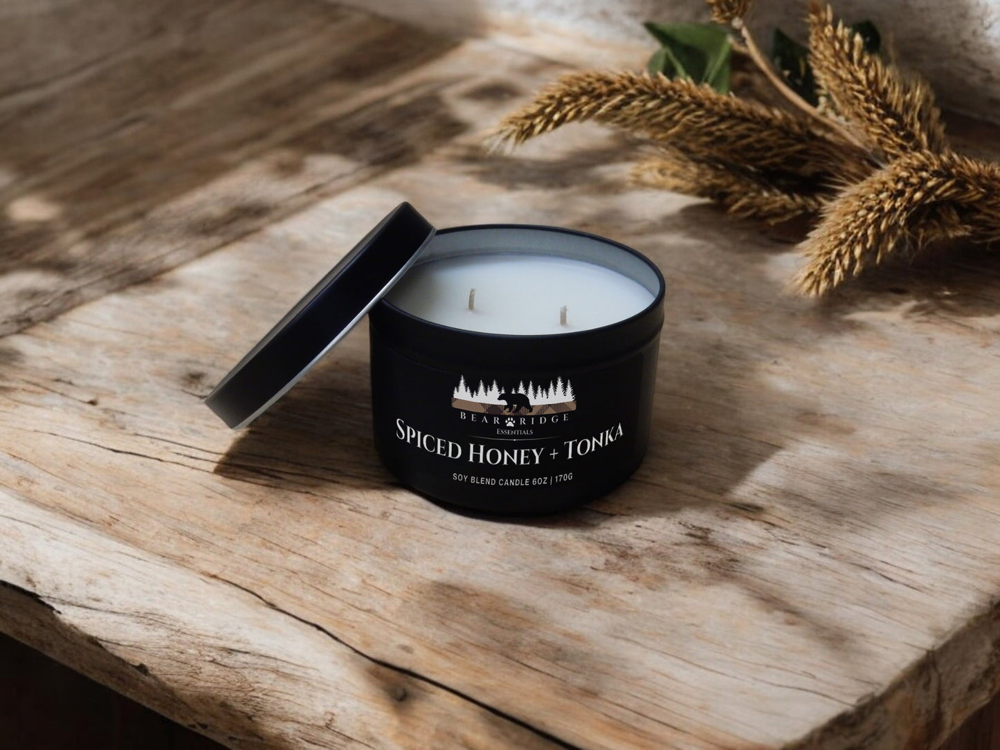 Spiced Honey + Tonka 6 oz. Candle