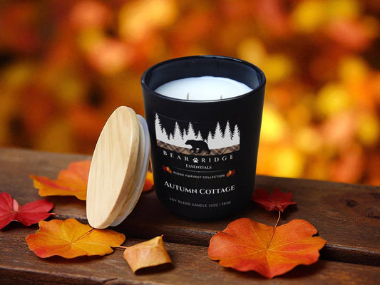 Autumn Cottage 10 oz Soy Candle