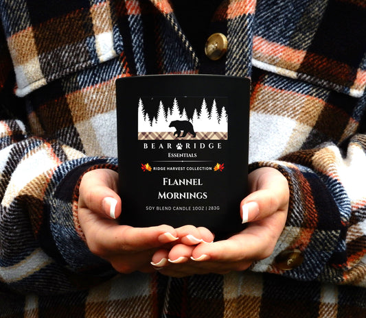 Flannel Mornings 10 oz Soy Candle