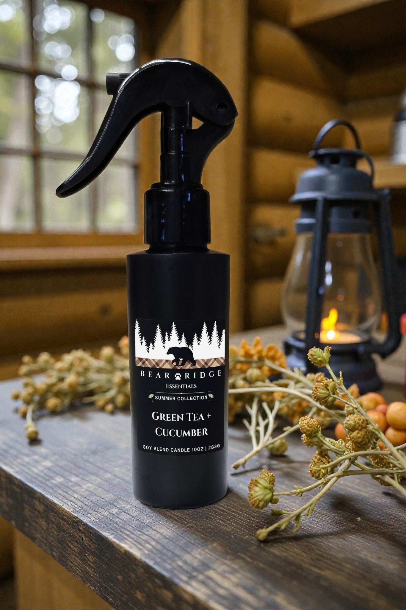 Green Tea + Cucumber Room + Linen Spray 4 FL OZ