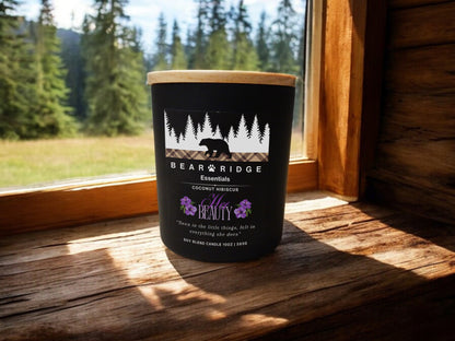 "Her Beauty" Coconut Hibiscus 10 oz Candle