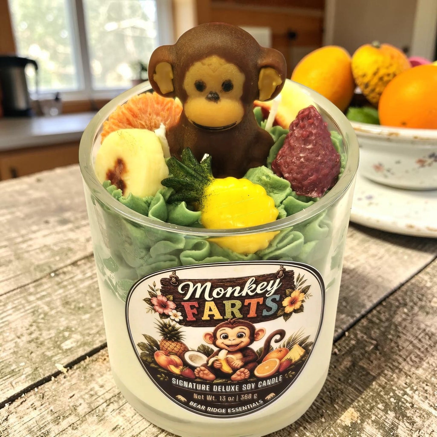 Monkey Farts- Signature Deluxe Candle