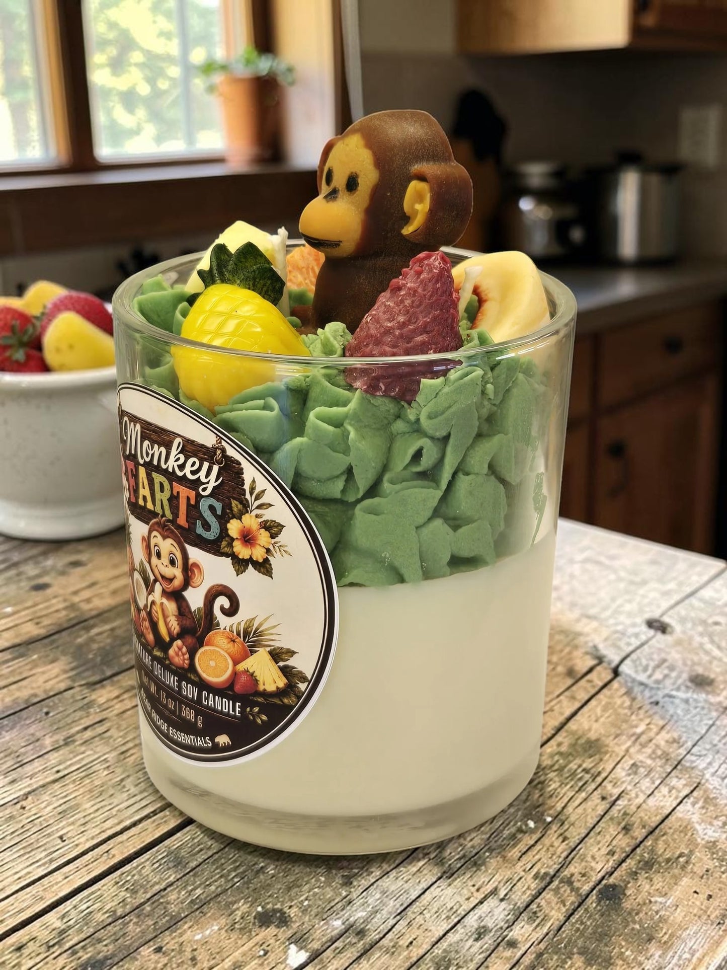 Monkey Farts- Signature Deluxe Candle