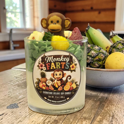 Monkey Farts- Signature Deluxe Candle