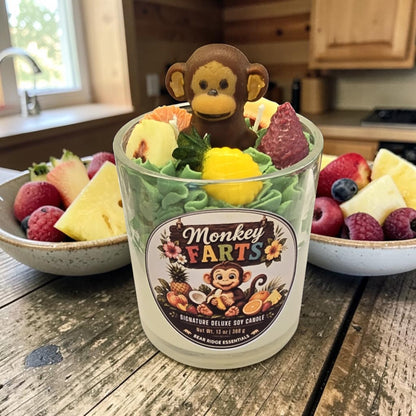 Monkey Farts- Signature Deluxe Candle