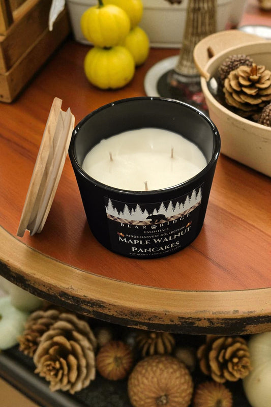 Maple Walnut Pancakes 10 oz 3 Wick Soy Candle