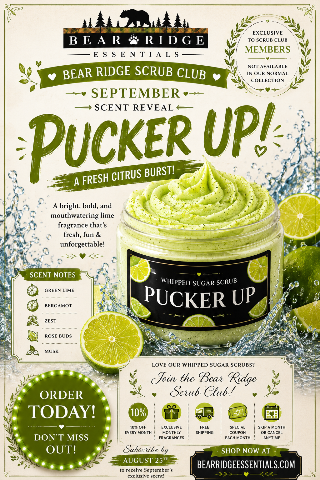 Bear Ridge Sugar Scrub Club